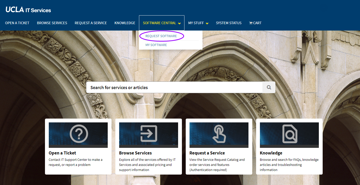 Service Catalog