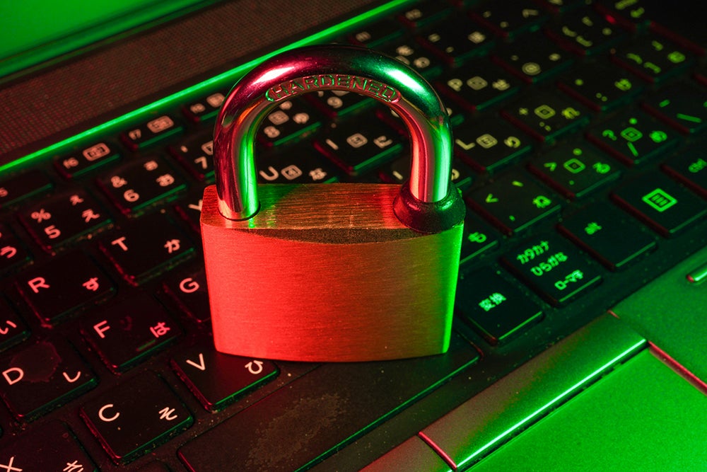lock on a keyboard