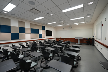 Physics and Astronomy 1749 classroom.