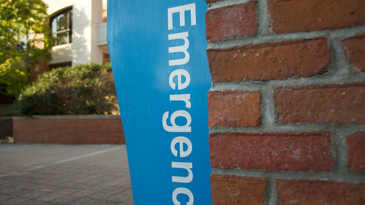 Emergency Sign.